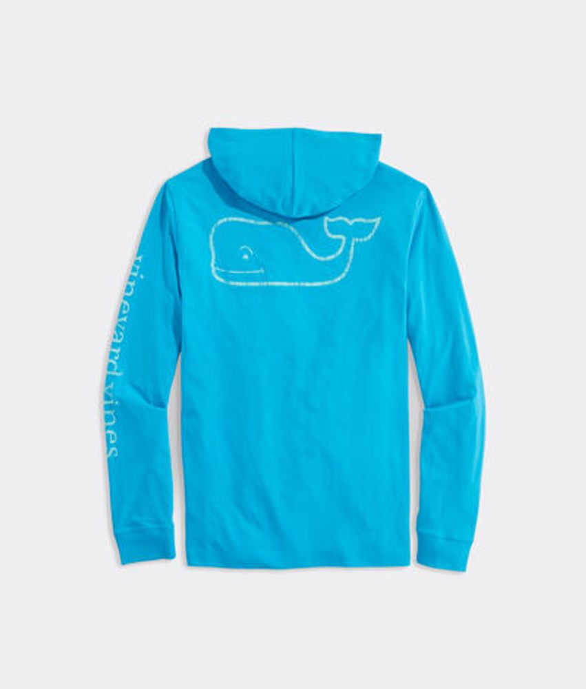 Vineyard Vines Boys' Vintage Whale Cotton Hoodie Tee