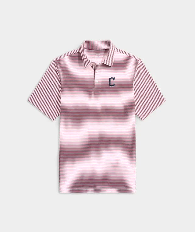 Shop Atlanta Braves Bradley Stripe Sankaty Polo at vineyard vines