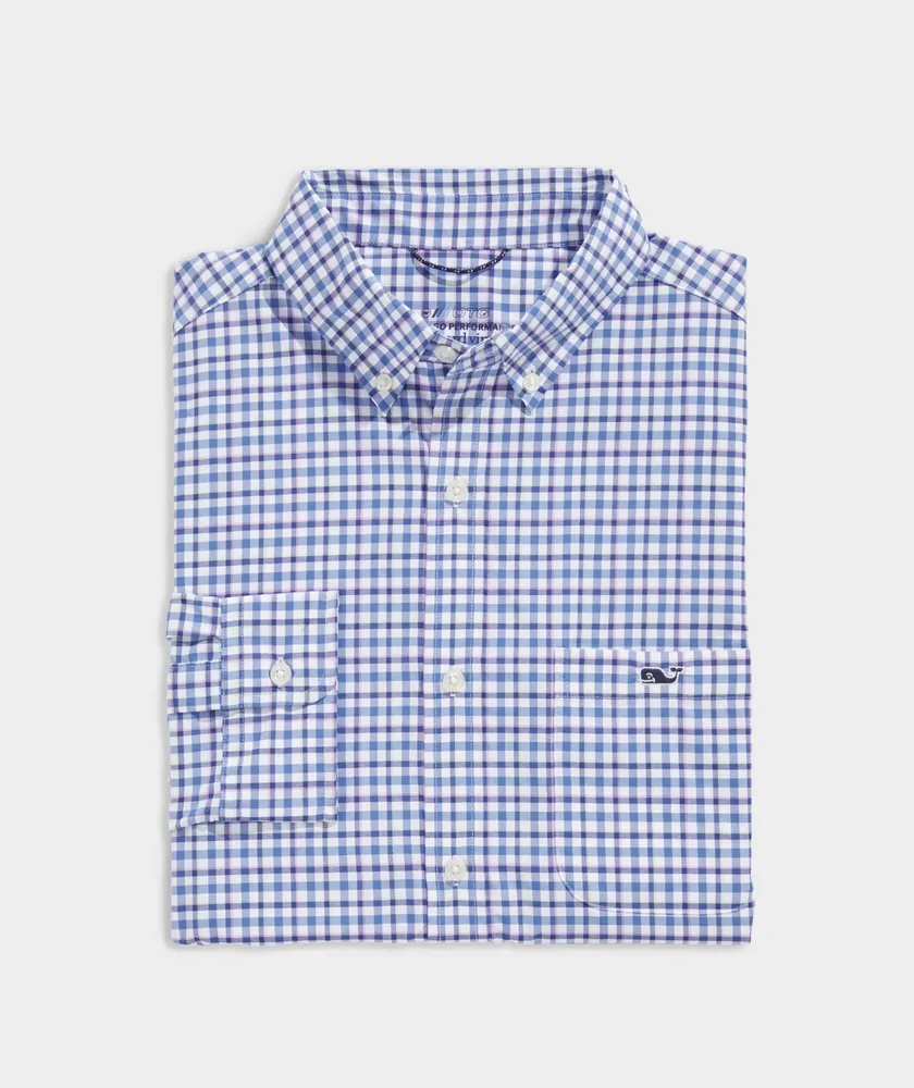 On-The-Go Lightweight Check Shirt