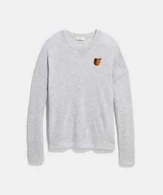 Women's Baltimore Orioles Cashmere Crewneck