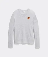 Women's Baltimore Orioles Cashmere Crewneck