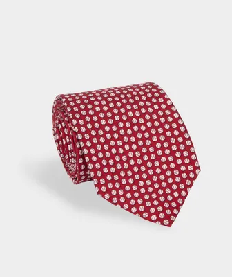 Mini Baseballs Tie