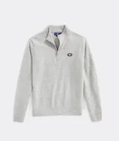 University Of Georgia Cat Cay Cashmere Quarter-Zip