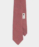 Classic Lobsters Printed Silk Tie