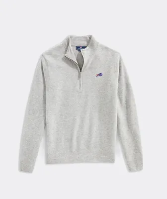 Buffalo Bills Cat Cay Cashmere Quarter-Zip