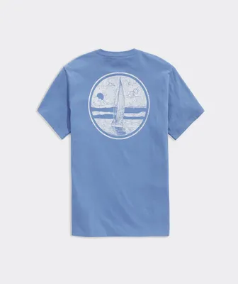 Sailing The Vineyard Short-Sleeve Pocket Tee