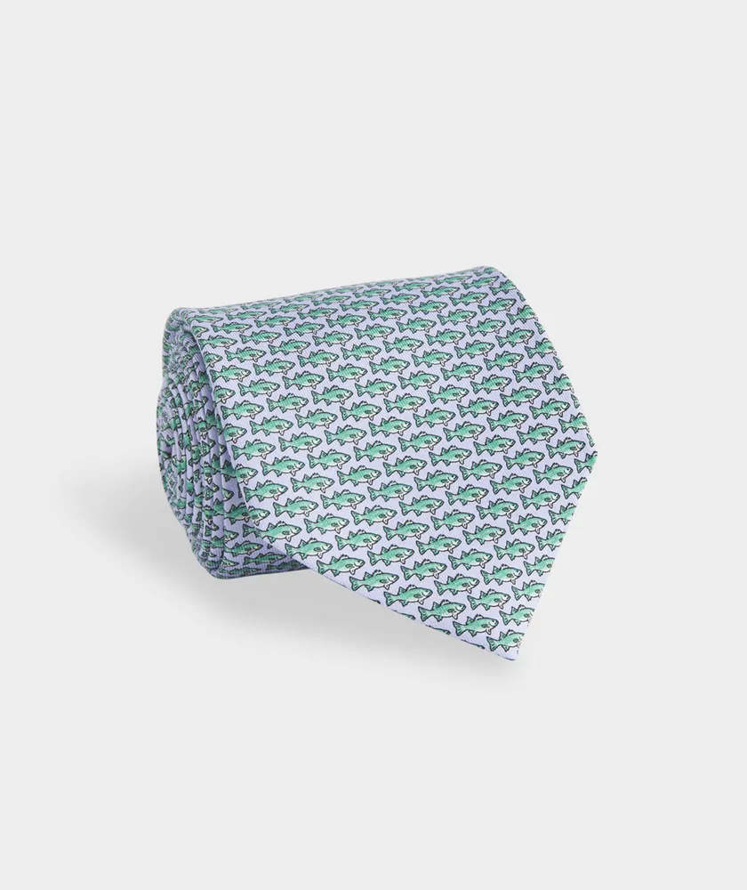 Striped Sea Bass Tie