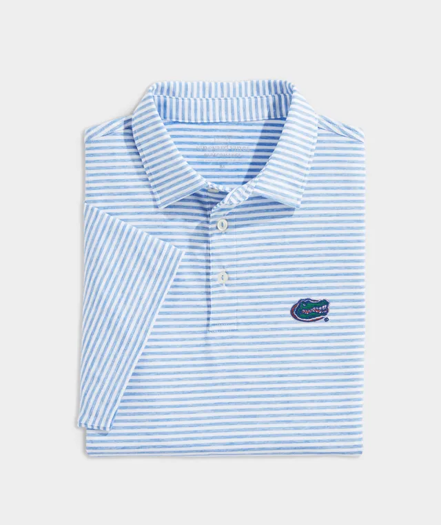 Shop Chicago Cubs Destin Stripe Sankaty Polo at vineyard vines