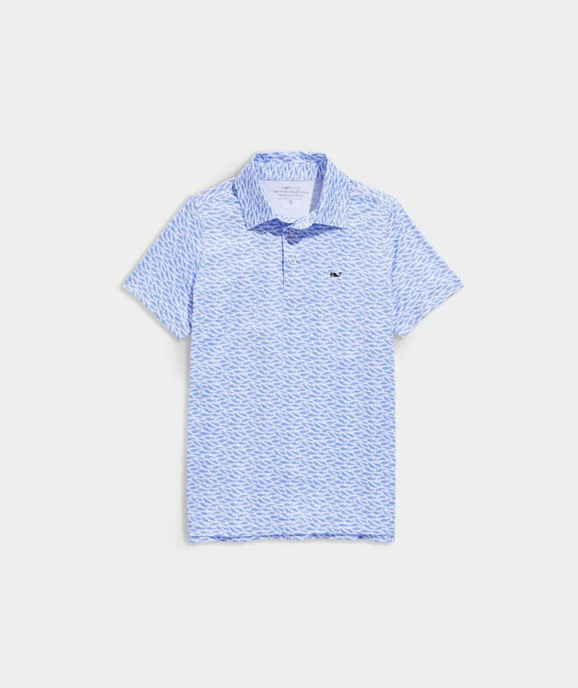 Boys' Printed Sankaty Polo