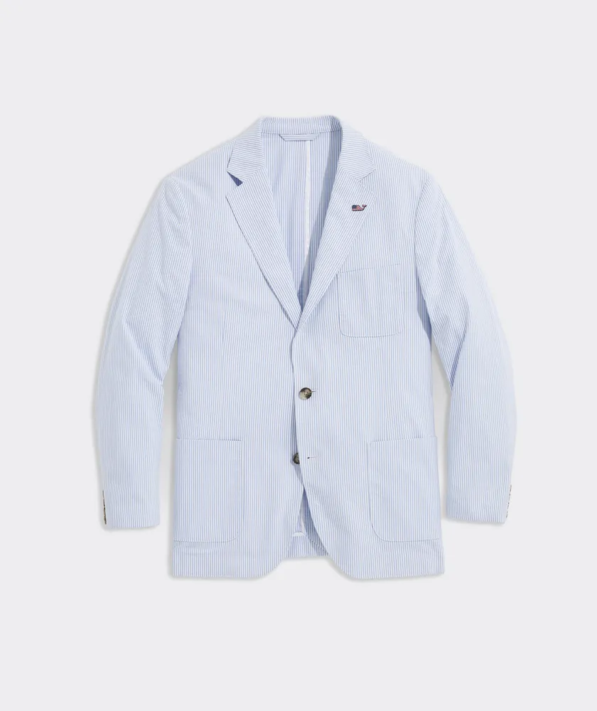 Seersucker Blazer