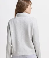 Relaxed Funnel Neck Pullover