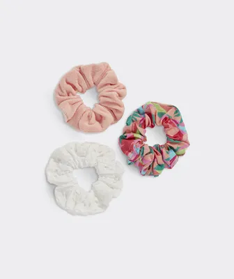 Girls' Spring Scrunchie 3-Pack