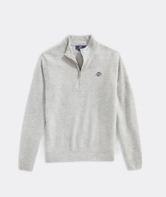 Los Angeles Rams Cat Cay Cashmere Quarter-Zip