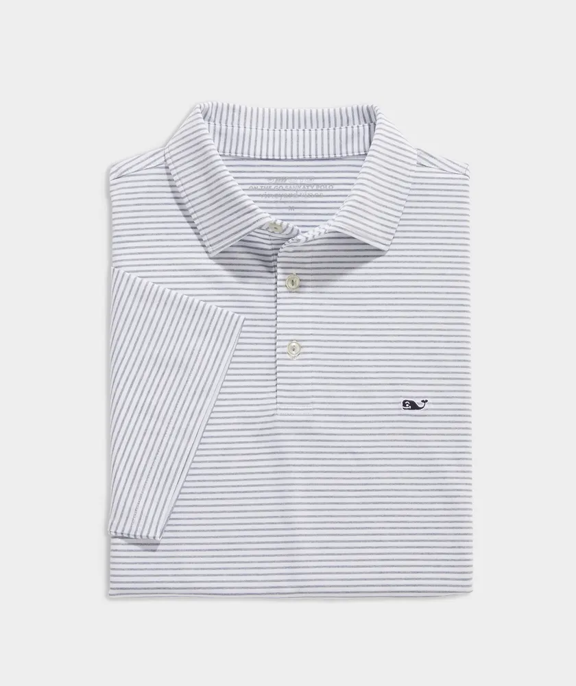 Shop Houston Astros Bradley Stripe Sankaty Polo at vineyard vines