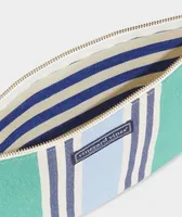 Block Striped Pouch