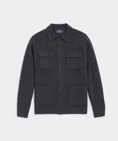 Merino Sweater Shirt Jacket