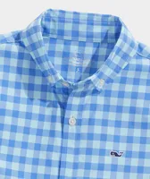 Boys' On-The-Go Nylon Gingham Shirt