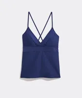 Seersucker Sconset Tankini Top