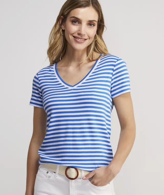 vineyard vines Simple Stripe V-Neck T-Shirt