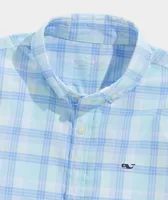 Boys' On-The-Go Nylon Plaid Shirt