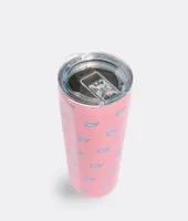 Pink Whale Corkcicle Tumbler