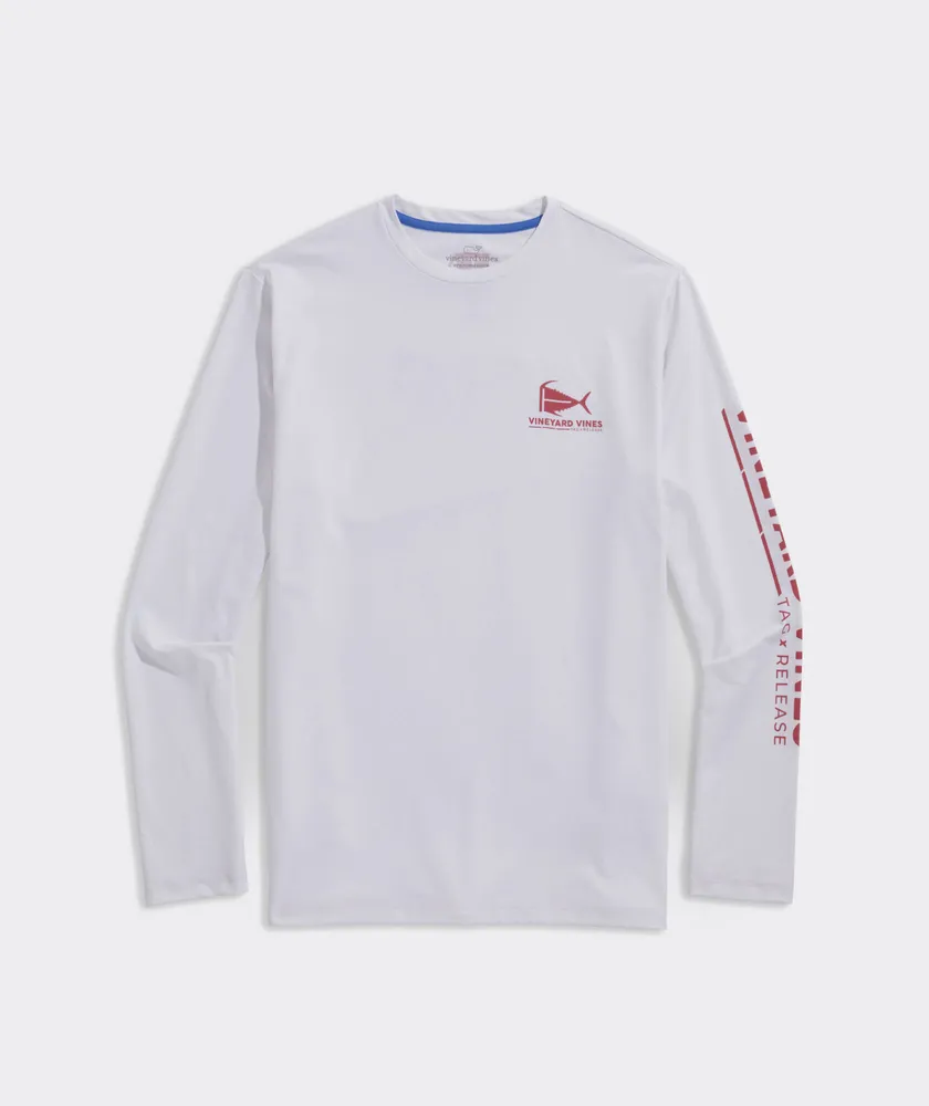 Tag & Release Long-Sleeve Harbor Performance Tee