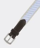 Kentucky Derby Boys Seersucker Canvas Club Belt