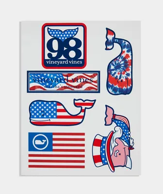 Vineyard Vines Spring Break Sticker Pack