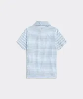 Boys' Tri-Color Bradley Stripe Sankaty Polo