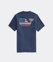 vineyard vines Americana Whale Short-Sleeve Pocket Tee