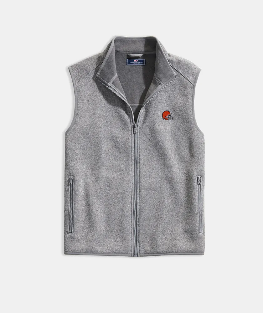 Cleveland Browns Mountain Sweater Fleece Vest