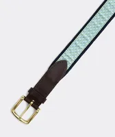 Vineyard Whale Canvas Club Belt