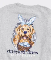 Easter Dog Long-Sleeve Pocket Tee