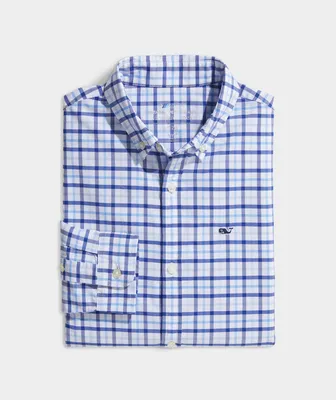 Boys' On-The-Go brrrº Plaid Shirt