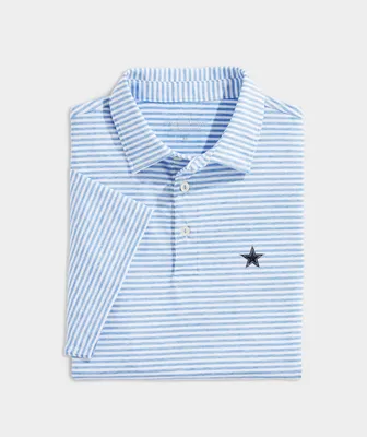 Dallas Cowboys Winstead Stripe Sankaty Polo