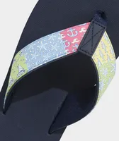 Classic Patchwork Flip Flops