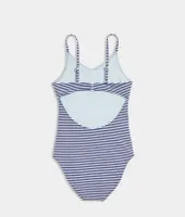 Girls' Vineyard Feeder Stripe One-Piece