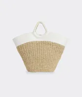 Rope Handle Basket Bag