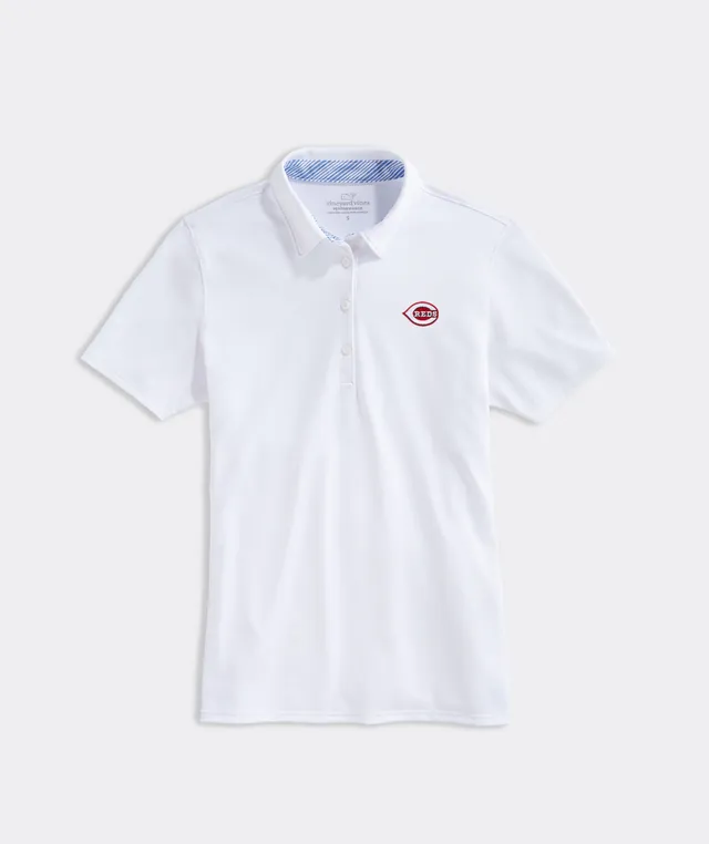 Shop Women's Boston Red Sox Pique Polo at vineyard vines