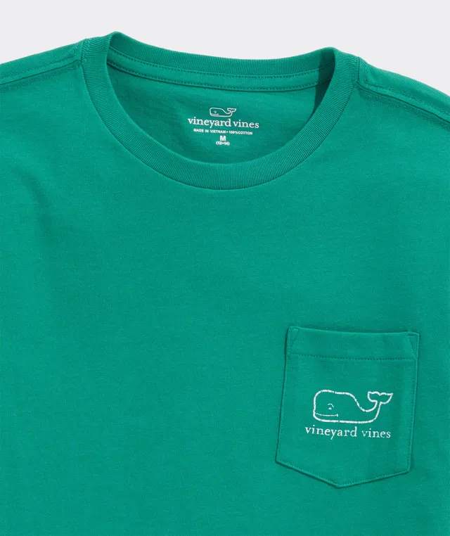 NWT Vineyard Vines Men SS Pocket Crew Tee T-Shirt CRAB SHELL WHALE FILL 