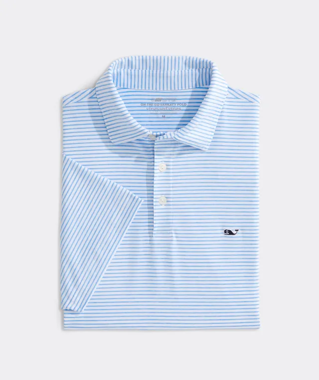 Vineyard Vines Houston Astros Destin Stripe Sankaty Polo