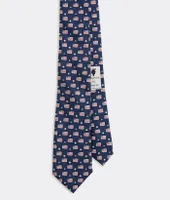 Boys' Flags & Stars Printed Tie