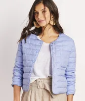 Lightweight Linen Puffer