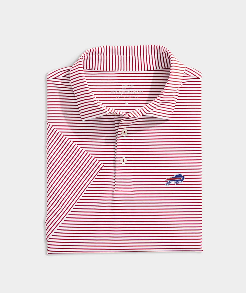 Buffalo Bills Bradley Stripe Sankaty Polo