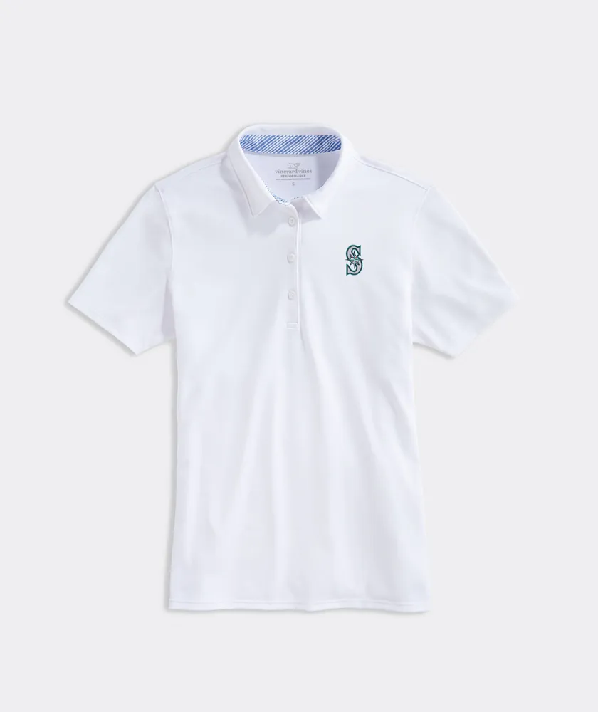 Women's Seattle Mariners Pique Polo