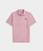 Cincinnati Reds Winstead Stripe Sankaty Polo