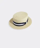 Kentucky Derby Straw Boater Hat