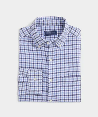 Island Twill Gingham Shirt