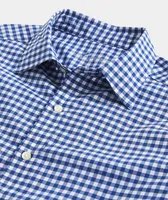 On-The-Go brrrº Spread Collar Gingham Shirt