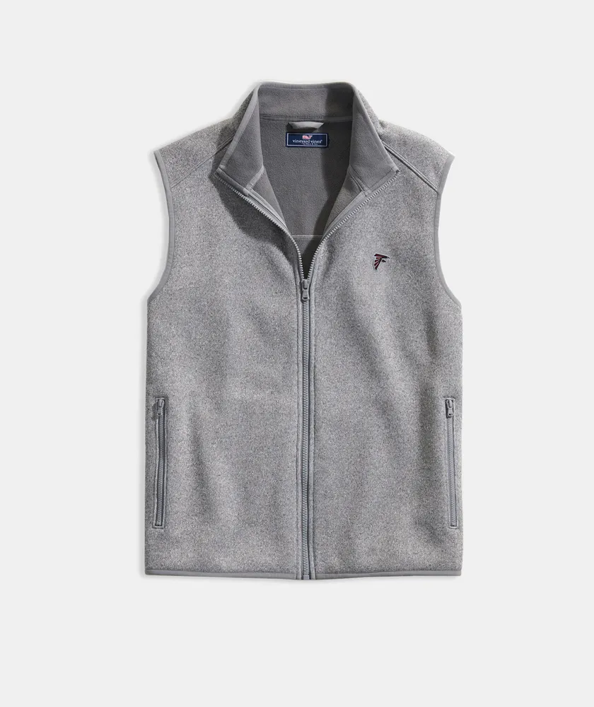 Atlanta Falcons Mountain Sweater Fleece Vest